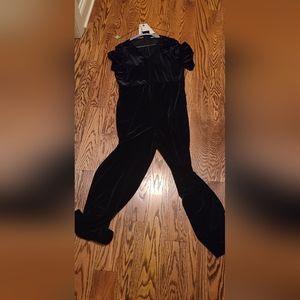 Velvet Jumpsuit (Black)